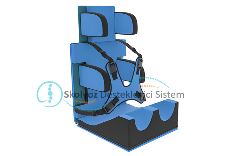 Skolyoz Oturma Sistemi (Başlıklı - SD2 Model)